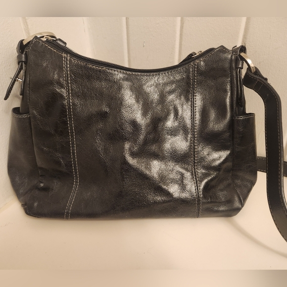 Giani Bernini Black Leather Bag 🎉NICE🎉 - Picture 16 of 16